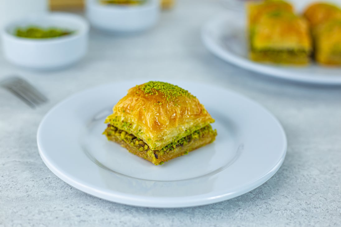 Baklava with Ground Pistachios